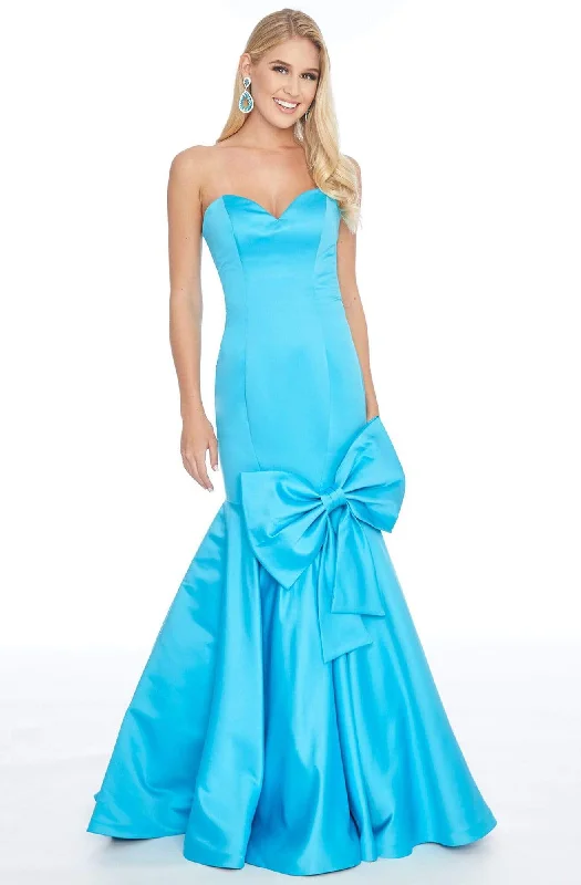 Ashley Lauren - 1777 Sweetheart Satin Trumpet Dress