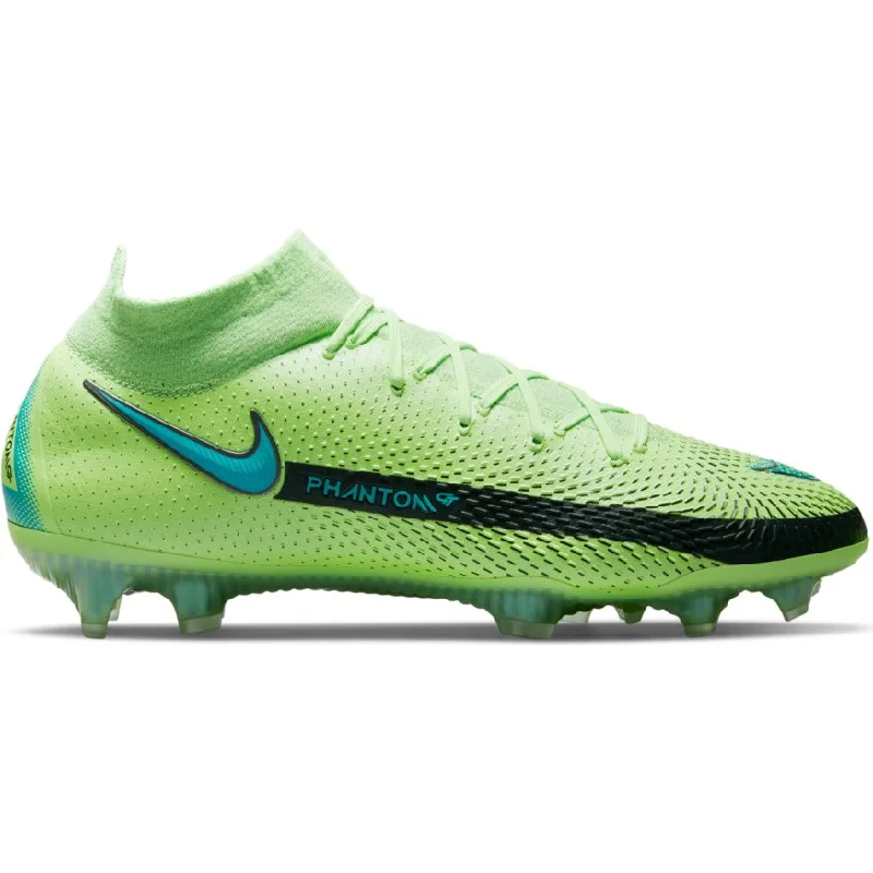 Nike Phantom GT Elite Dynamic Fit FG-LIME GLOW/AQUAMARINE