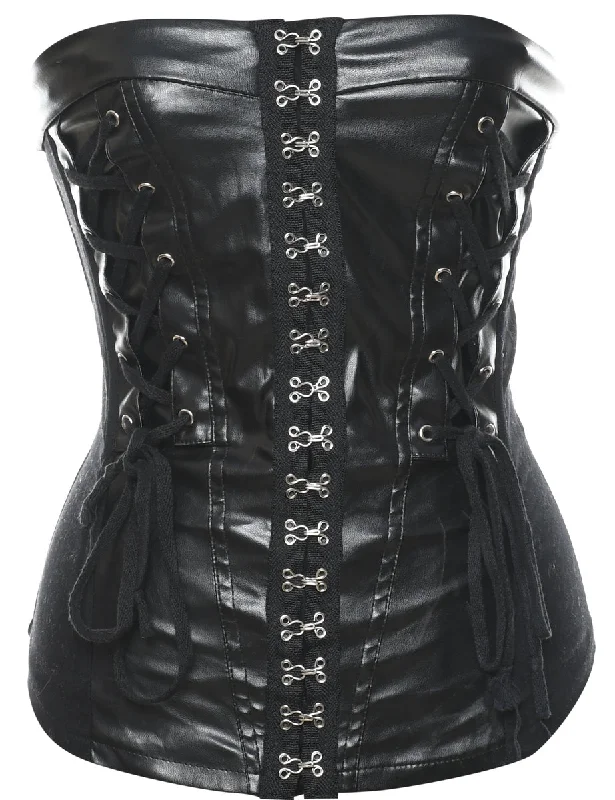 Black 1990s Tripp NYC Corset - XS