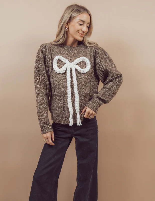 Lucia Cable Knit Sweater