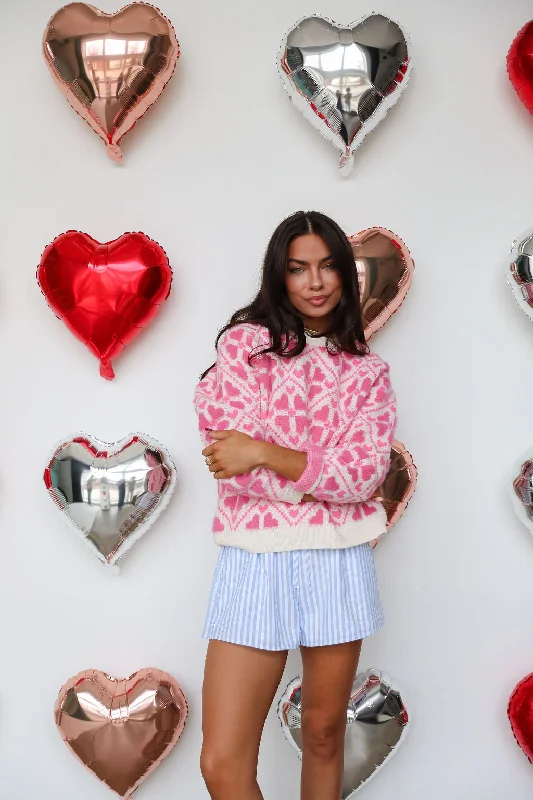 Sweet Like Candy Sweater - Pink