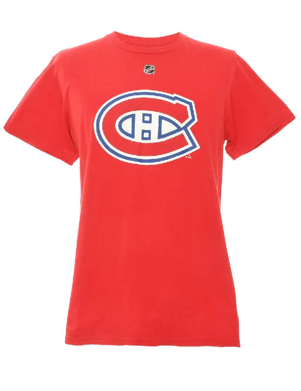 NHL Red, Blue & White T-Shirt - M