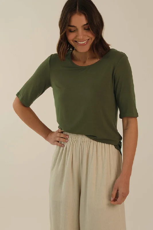 Sophie Top - Dark Olive