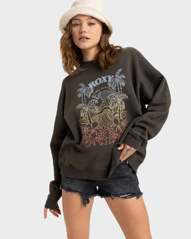 Womens Lineup Oversizedd Crew Neck