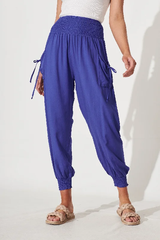 Gabby Lounge Pants In Classic Blue