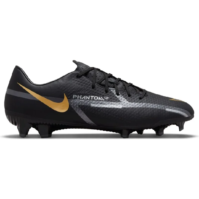 Nike Phantom GT2 Academy MG-BLACK/MTLC DARK GREY/METALLIC GOLD