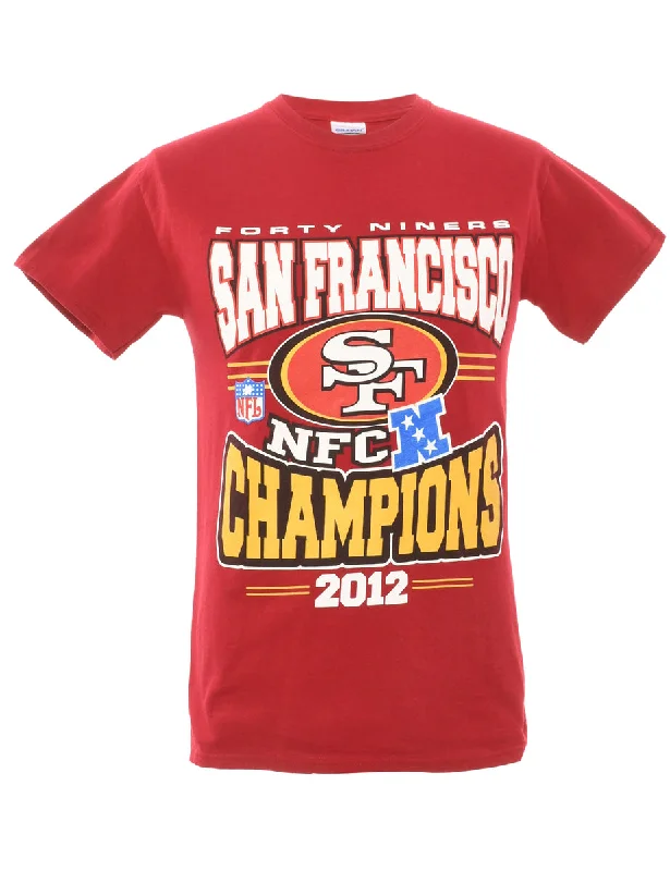 Nfl San Francisco NFC Champions Sports T-shirt - S