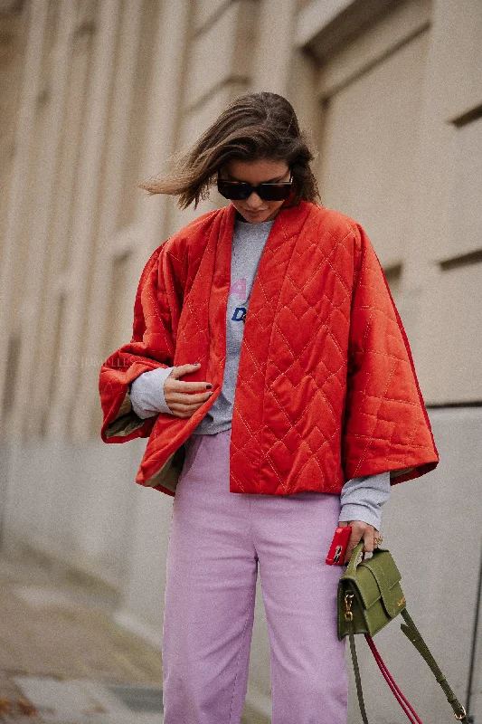 Lily Jacke in Orange