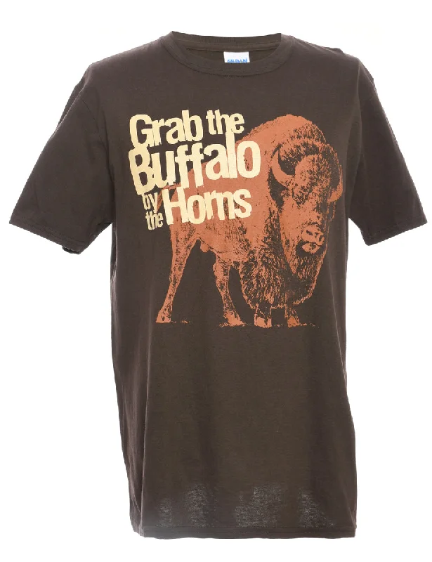 Grab the Buffalo Gildan Animal T-shirt - L