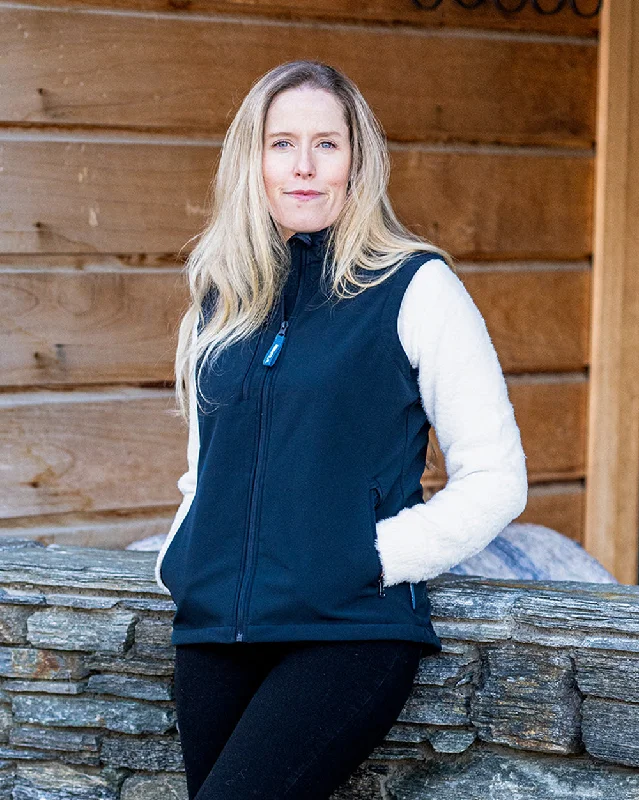 Freeman Softshell Vest in Navy