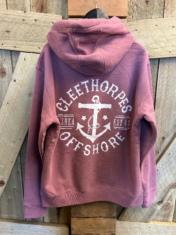 CLEETHORPES DUSKY PLUM - OFFSHORE - HOODY