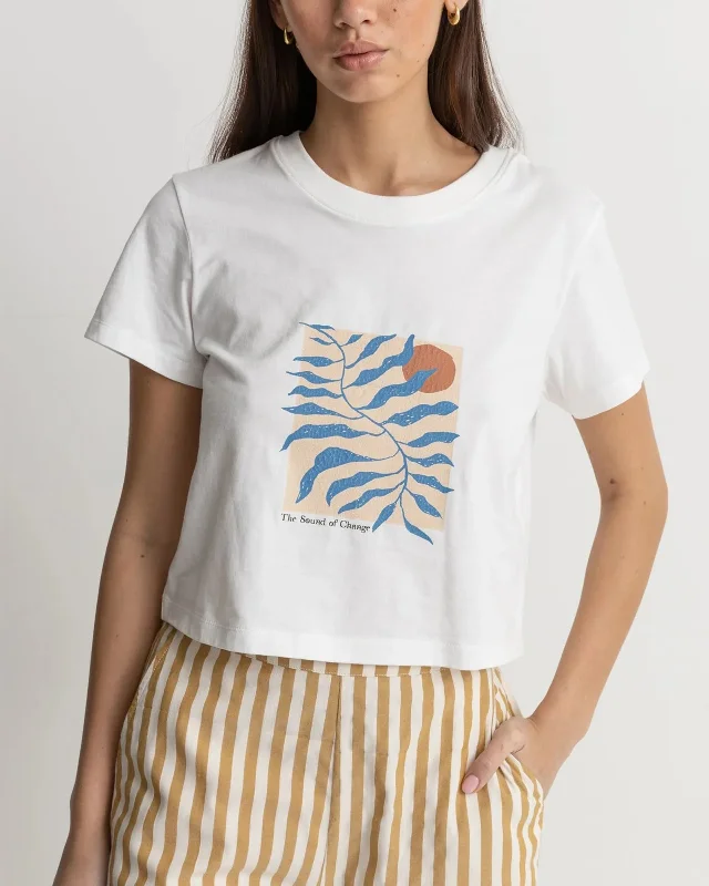 Fern Vintage Crop Crew T-Shirt