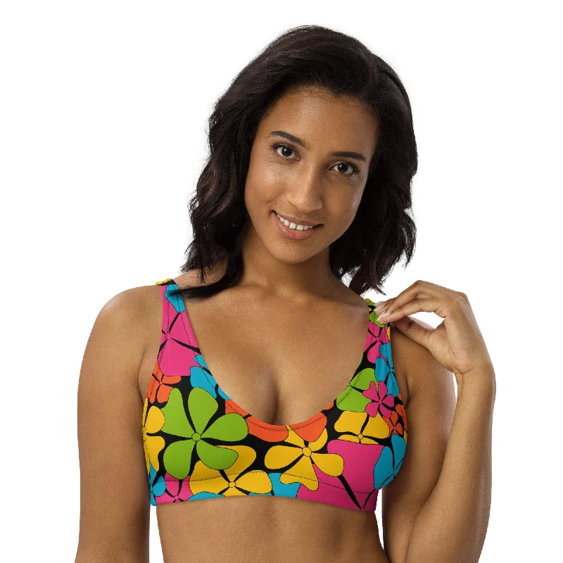 Bikini top (recycled) - ADELIE colour