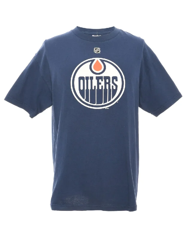 Oilers Reebok NHL Sports T-shirt - L