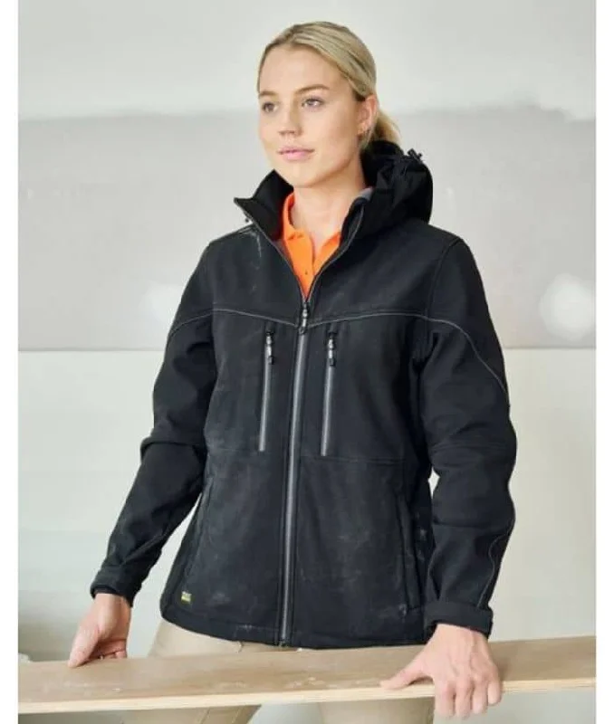 Womens Flex & Move, Hooded Soft Shell Jacket