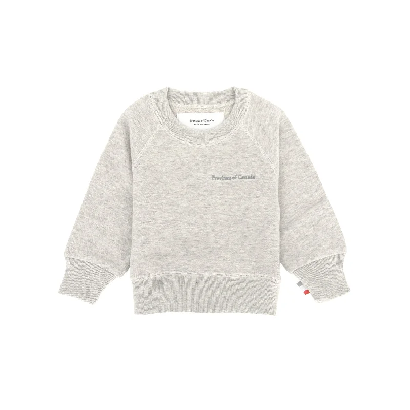 Kids French Terry Sweatshirt Eggshell - Unisex