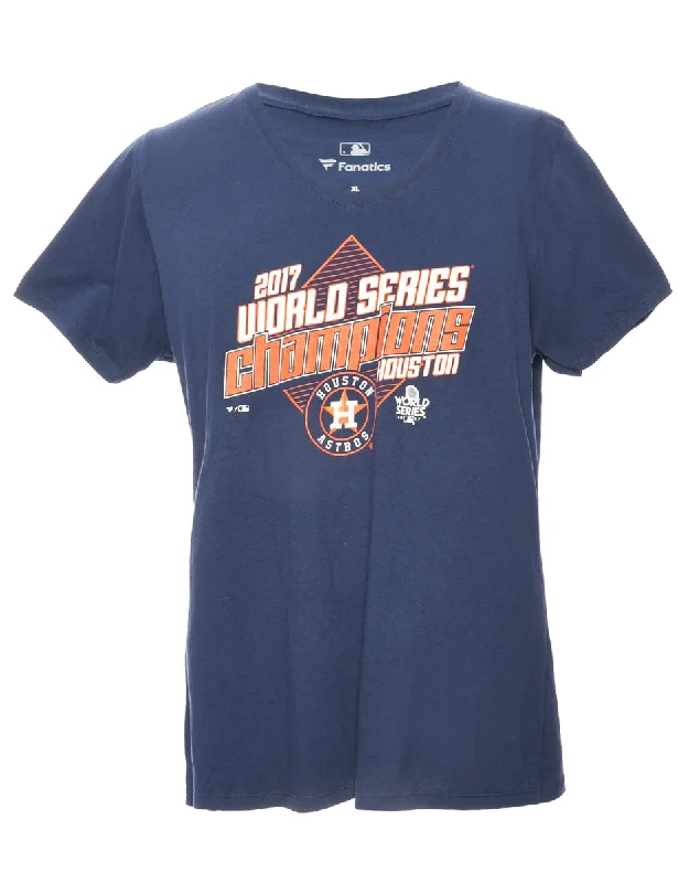 Houston Astros Baseball Sports T-shirt - XL