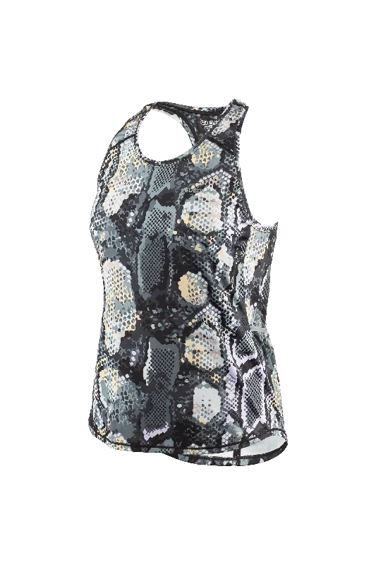 Sugoi Coast Print Tank - Womens - Deep Lilac-Snake