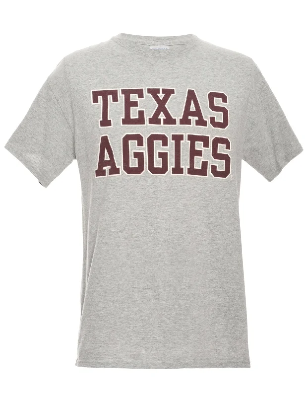 Gildan Texas Aggies Printed T-shirt - M