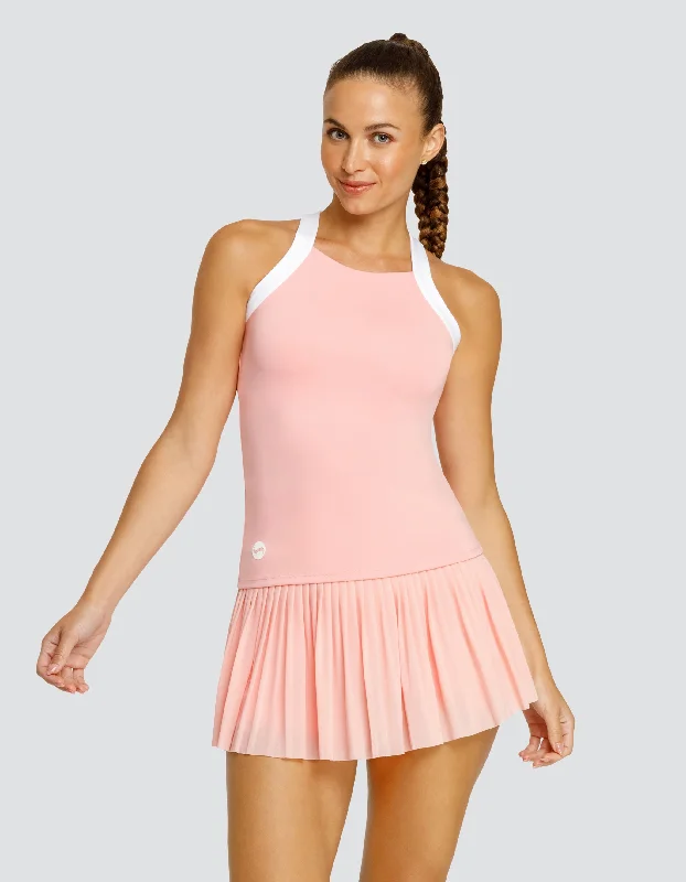 ZORAYA LIGHT SUPPORT TANK TOP - QUARTZ PINK