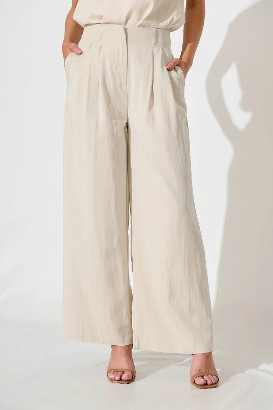 Evans Pant In Beige