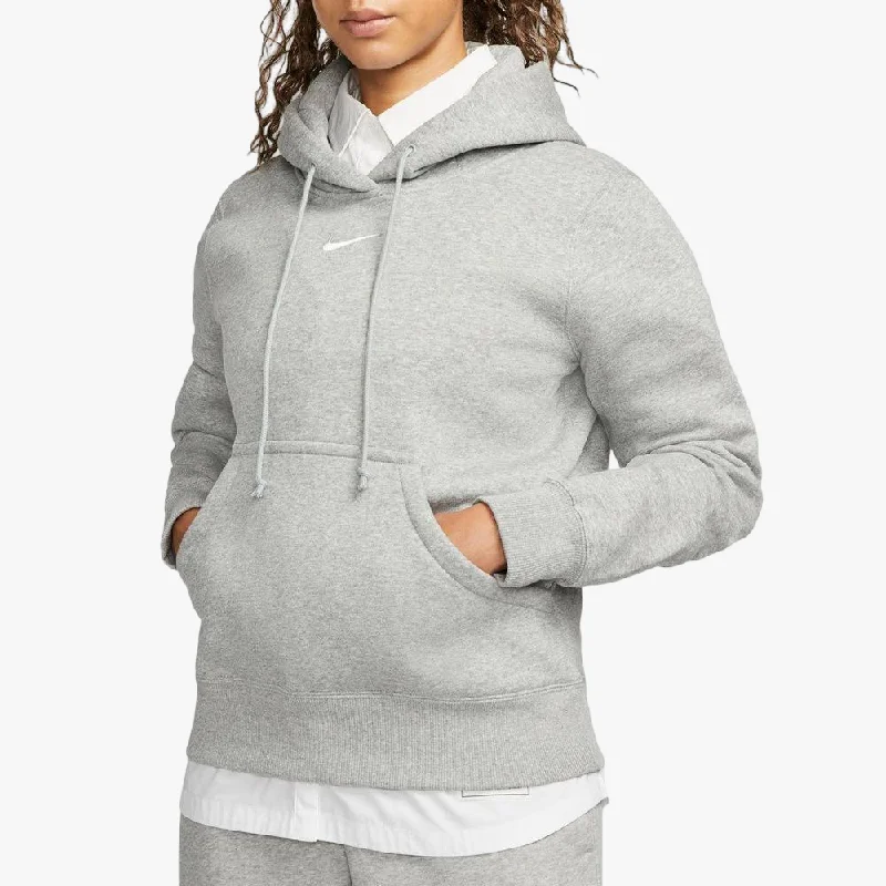 Nike Womens Nsw Phnx Hoodie Grey