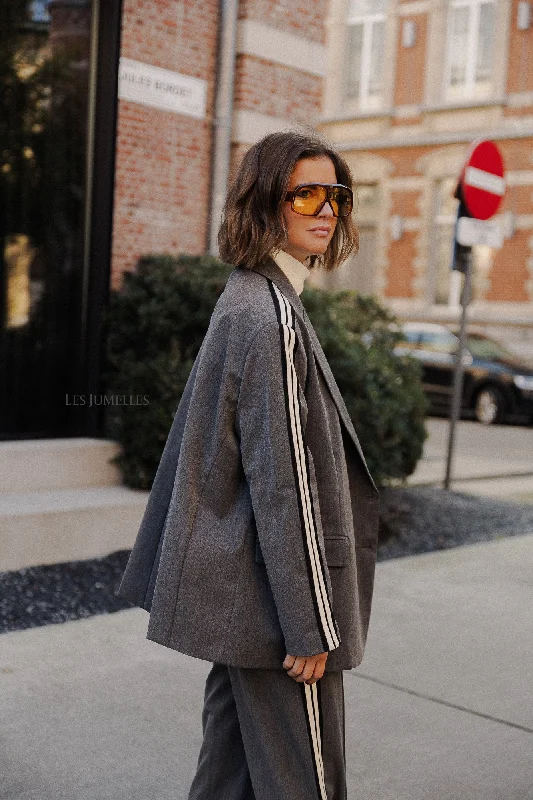 Aurelia Oversized-Blazer Grau