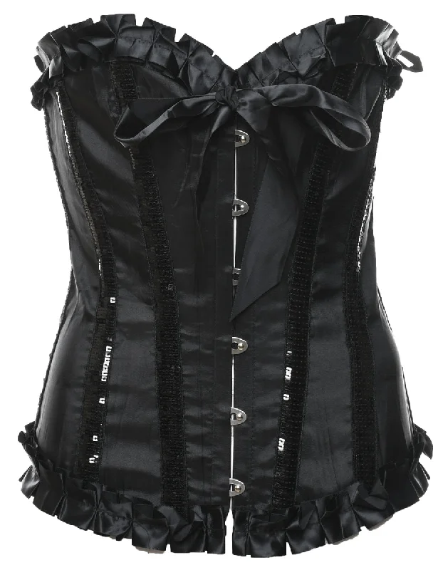 Black Bustier - M